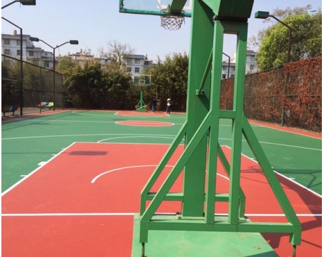 云南省郵政中心硅pu籃球場